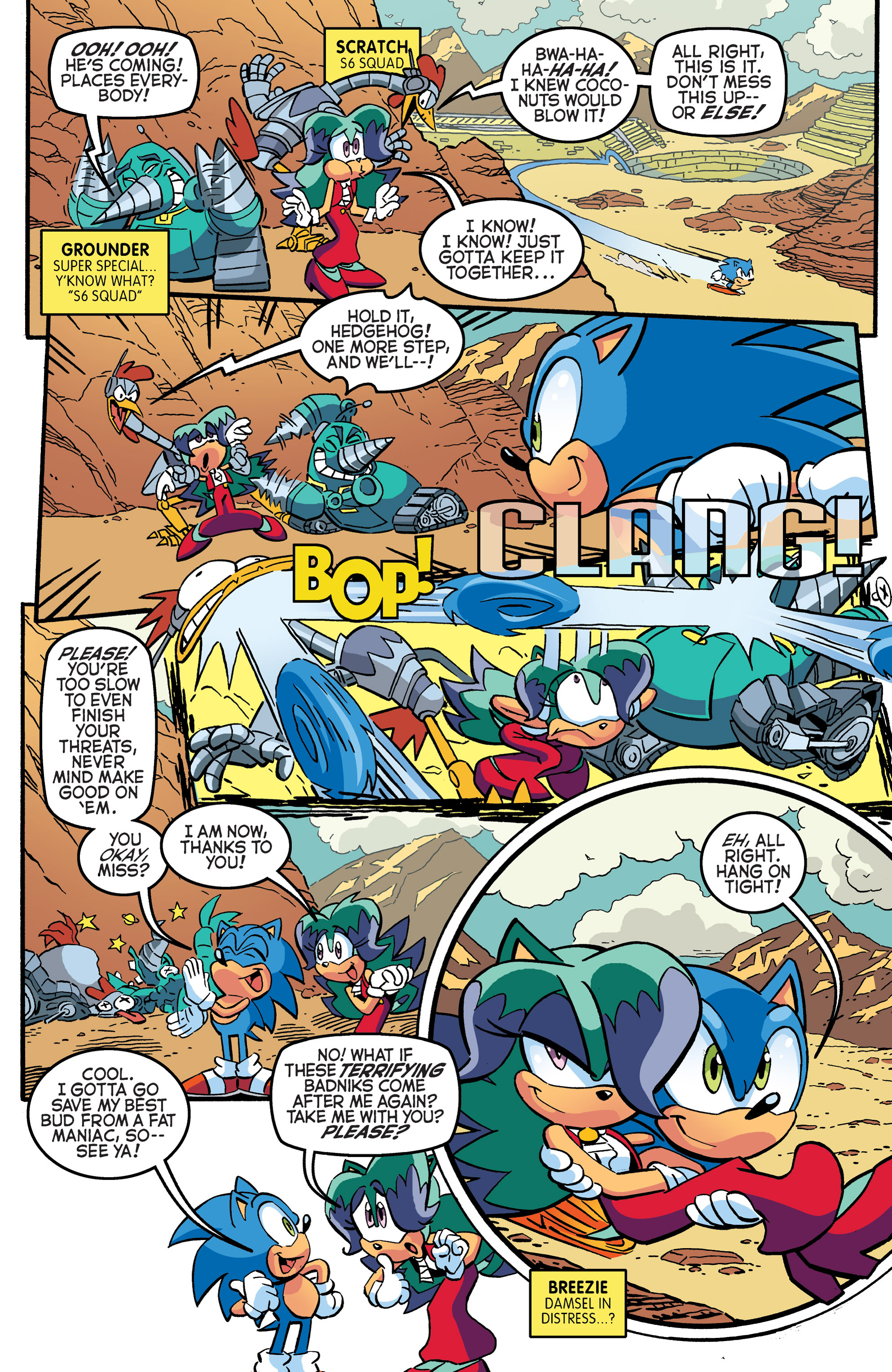 Read online Sonic The Hedgehog comic -  Issue #268 - 5