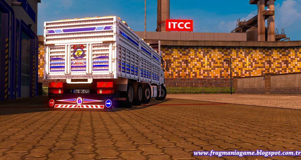 ETS 2 Mercedes Benz Axor 1840 Çekici &amp; 3240 Kırkayak Kamyon Modu