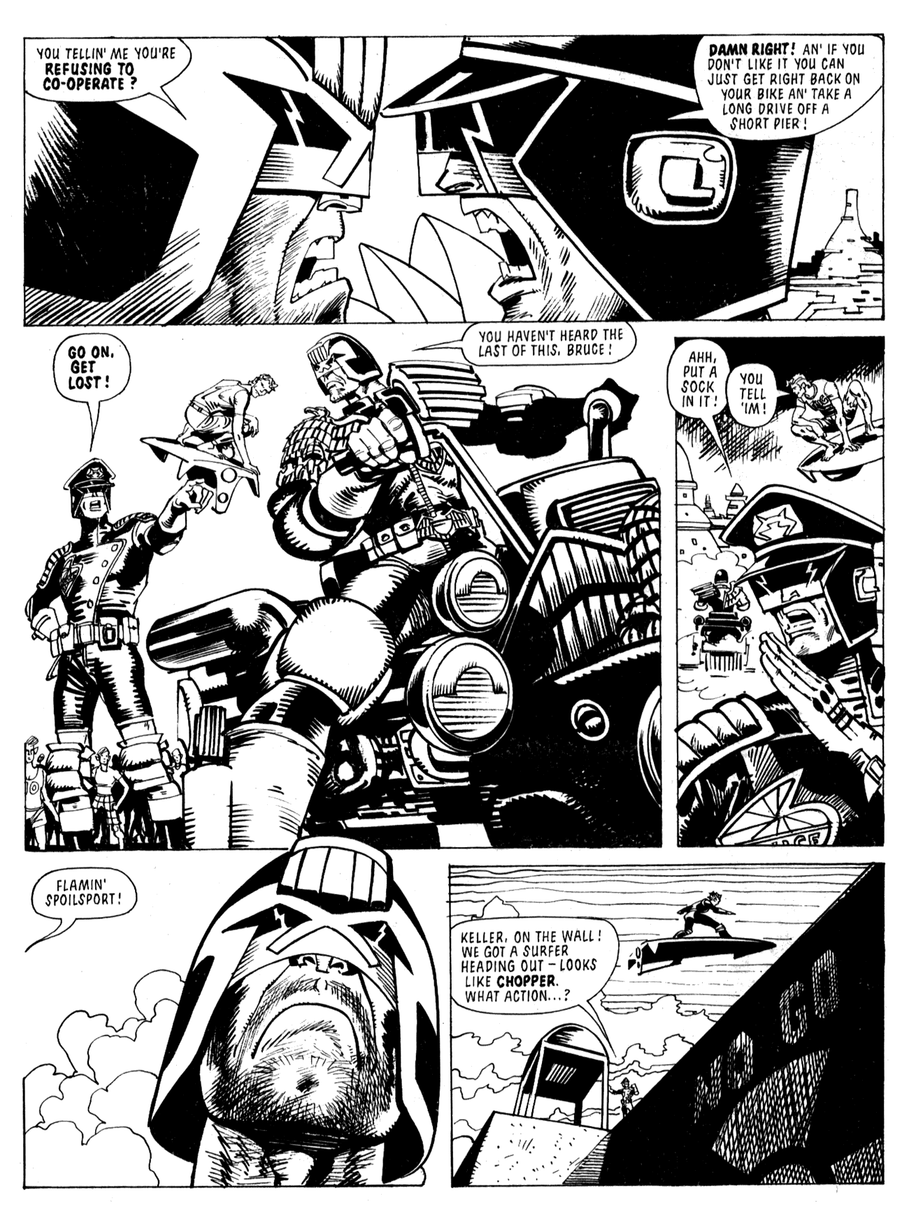 Read online Judge Dredd: The Complete Case Files comic -  Issue # TPB 11 (Part 2) - 156
