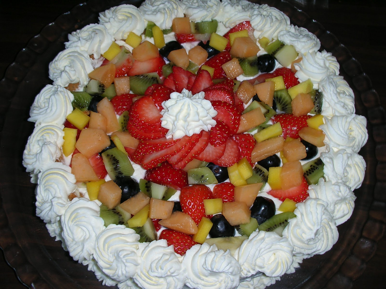 Mariche's kitchen Homemade Fruit Whip Cream Cake