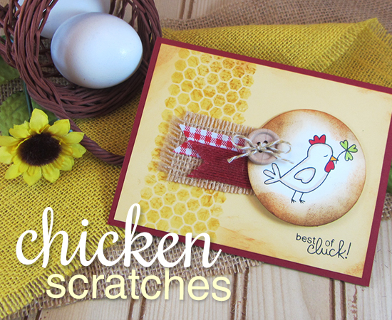 Best of Cluck Card | Chicken Scratches stamp set by Newton's Nook Designs
