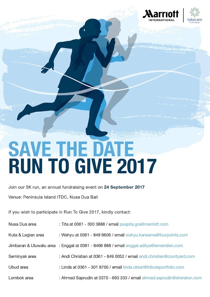 Run to Give - Bali • 2017 Run to Give - Bali • 2017