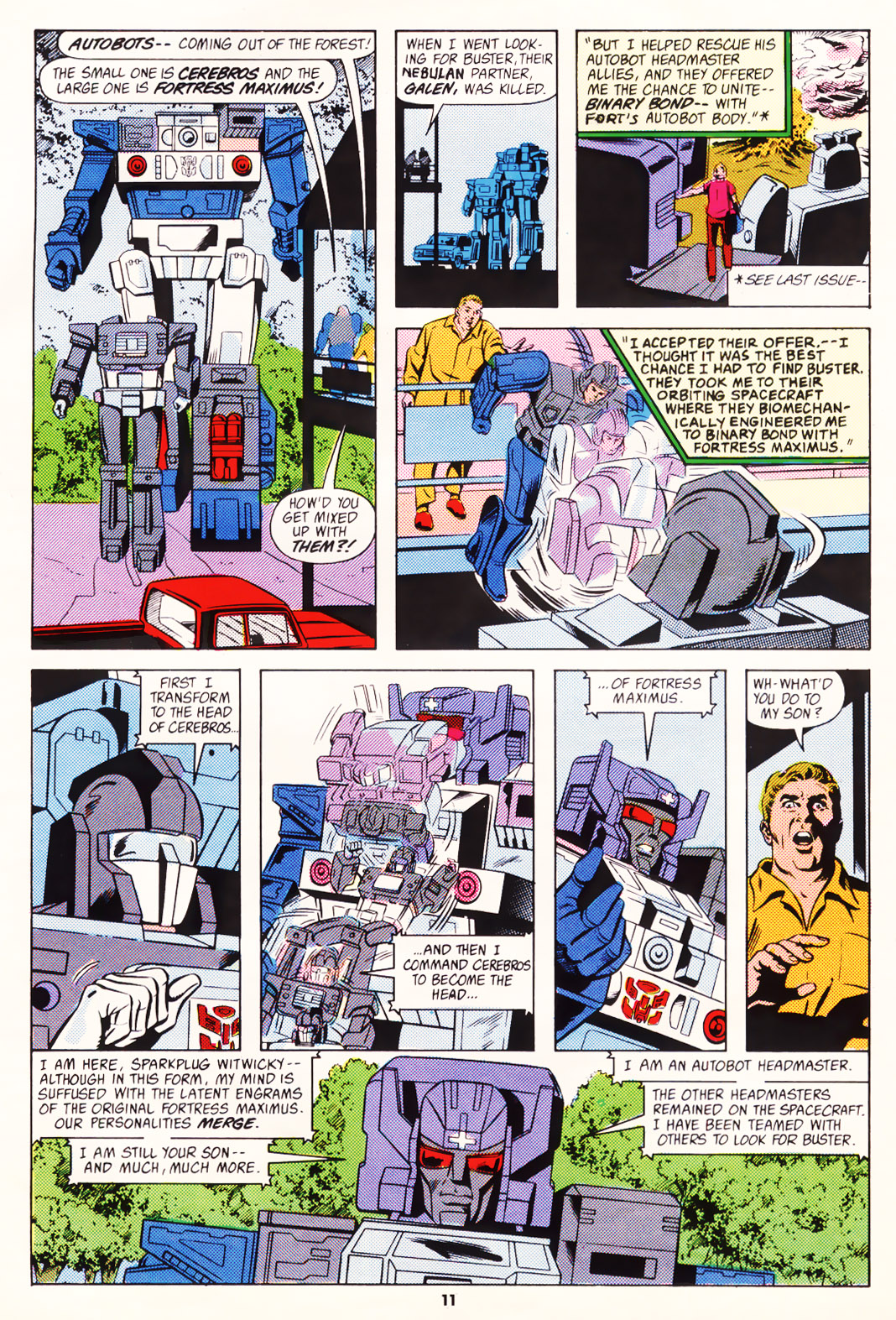 Read online The Transformers (UK) comic -  Issue #158 - 10