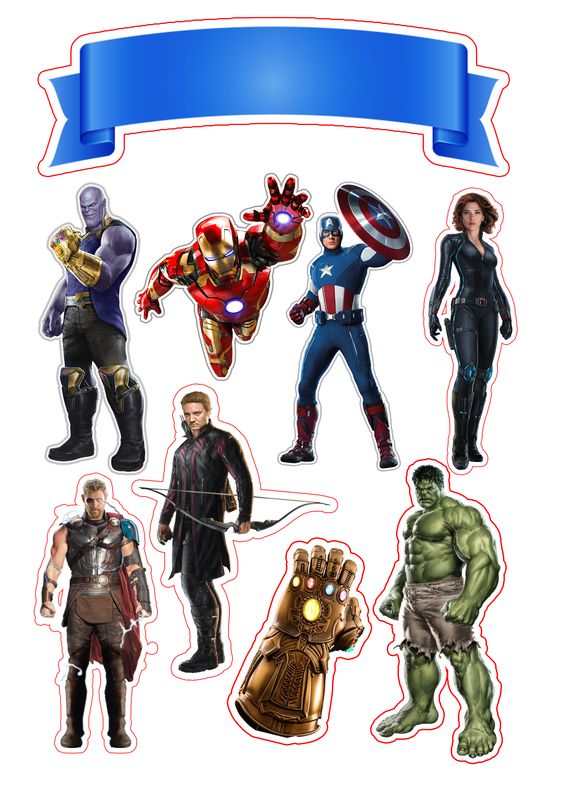 printable-avengers-cake-toppers