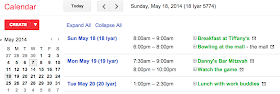 Google's Calendar now includes Hebrew dates