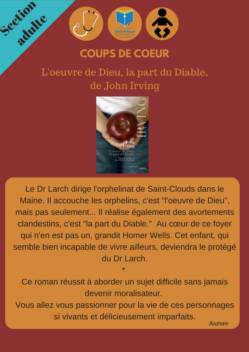 Bibliotheques De Courcelles Coup De Coeur Roman Adultes