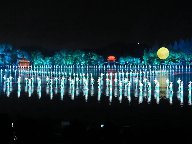 Impression West Lake Water and Light Show in Hangzhou China