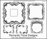 ODBD Stamps, Romantic Floral Designs