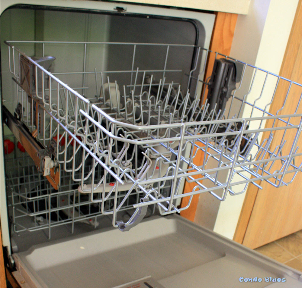Condo Blues How to Fix a Broken Dishwasher Rack