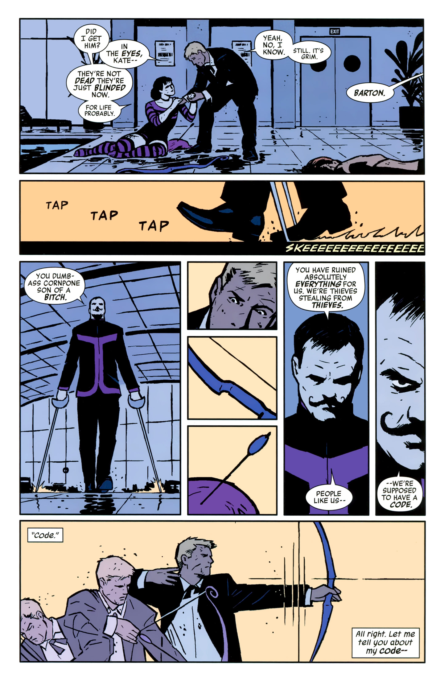 Read online Hawkeye (2012) comic -  Issue #2 - 19