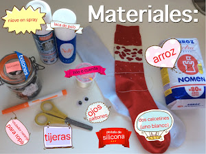 Muñeco de nieve diy con calcetines