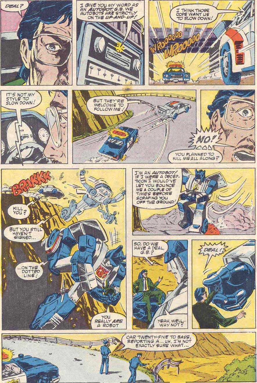 Read online The Transformers (1984) comic -  Issue #9 - 17