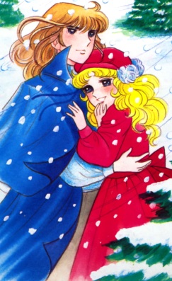 Candy y Terry Candy recibiendo el abrazo de Terry