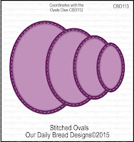ODBD Custom Stitched Ovals Dies