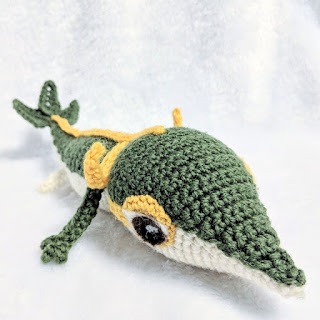 PATRON GRATIS SNIVY | POKEMON AMIGURUMI 33547