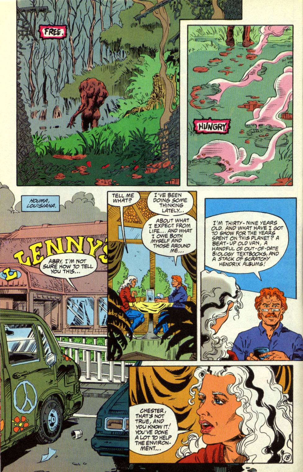 Swamp Thing (1982) Issue #127 #135 - English 19