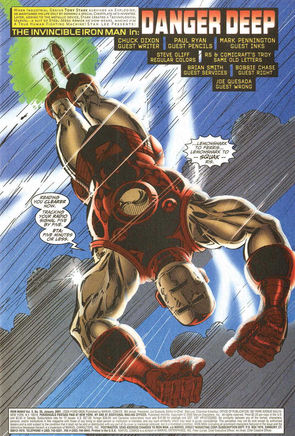 Read online Iron Man (1998) comic -  Issue #36 - 3