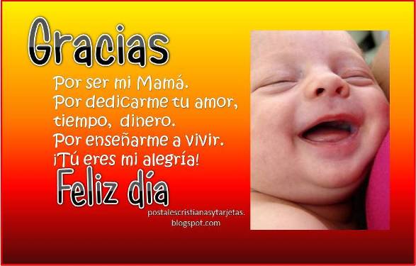 feliz dia madre gracias 