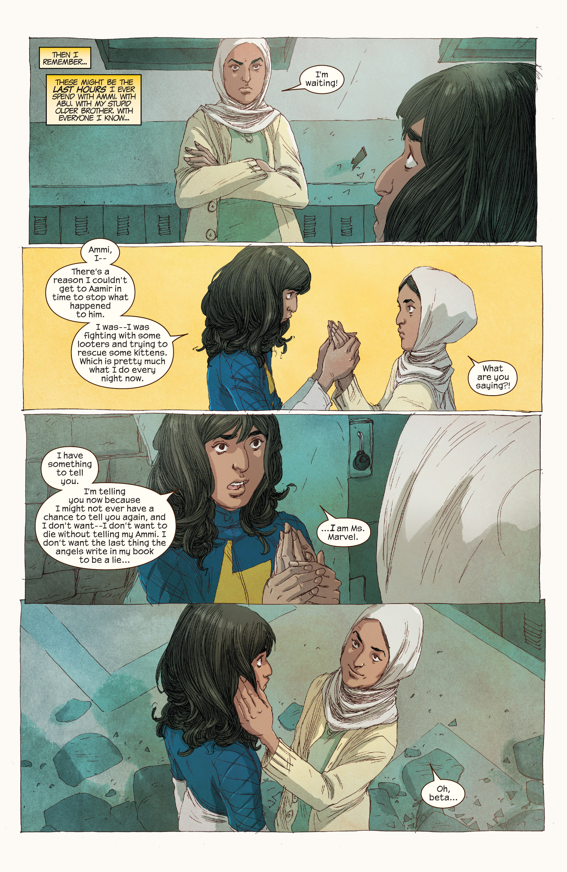 Read online Ms. Marvel (2014) comic -  Issue #18 - 21