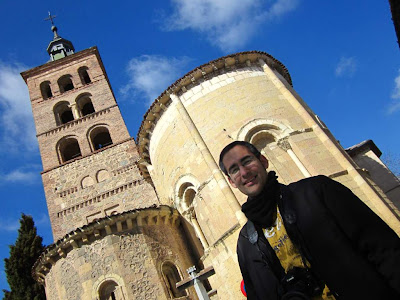 Beautiful romanesque church in Segovia