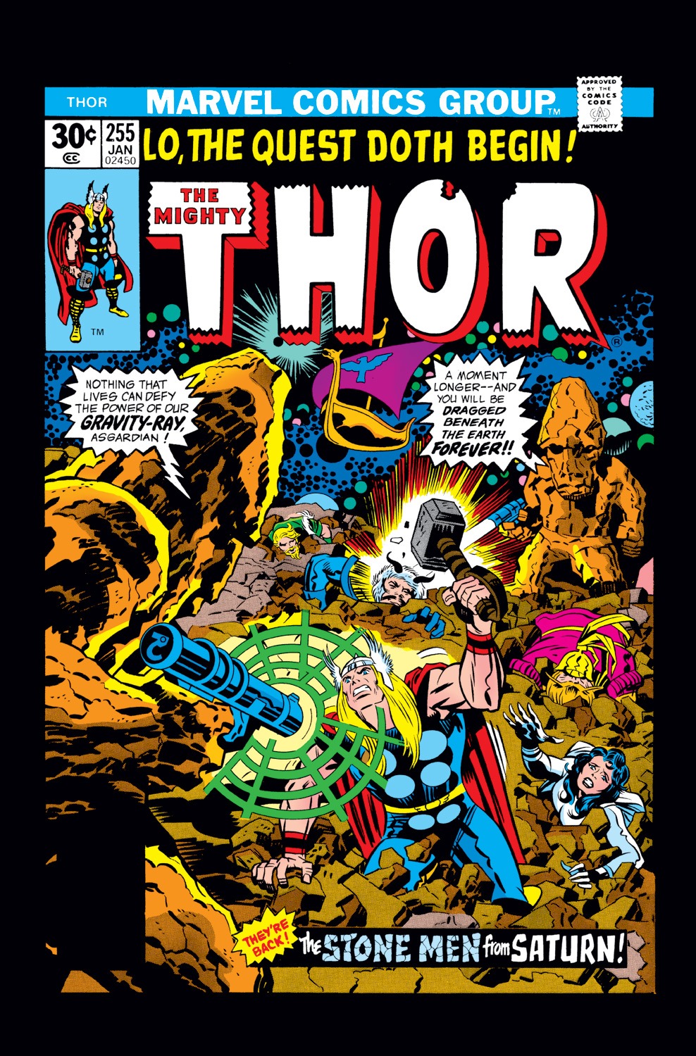 Read online Thor (1966) comic -  Issue #255 - 1