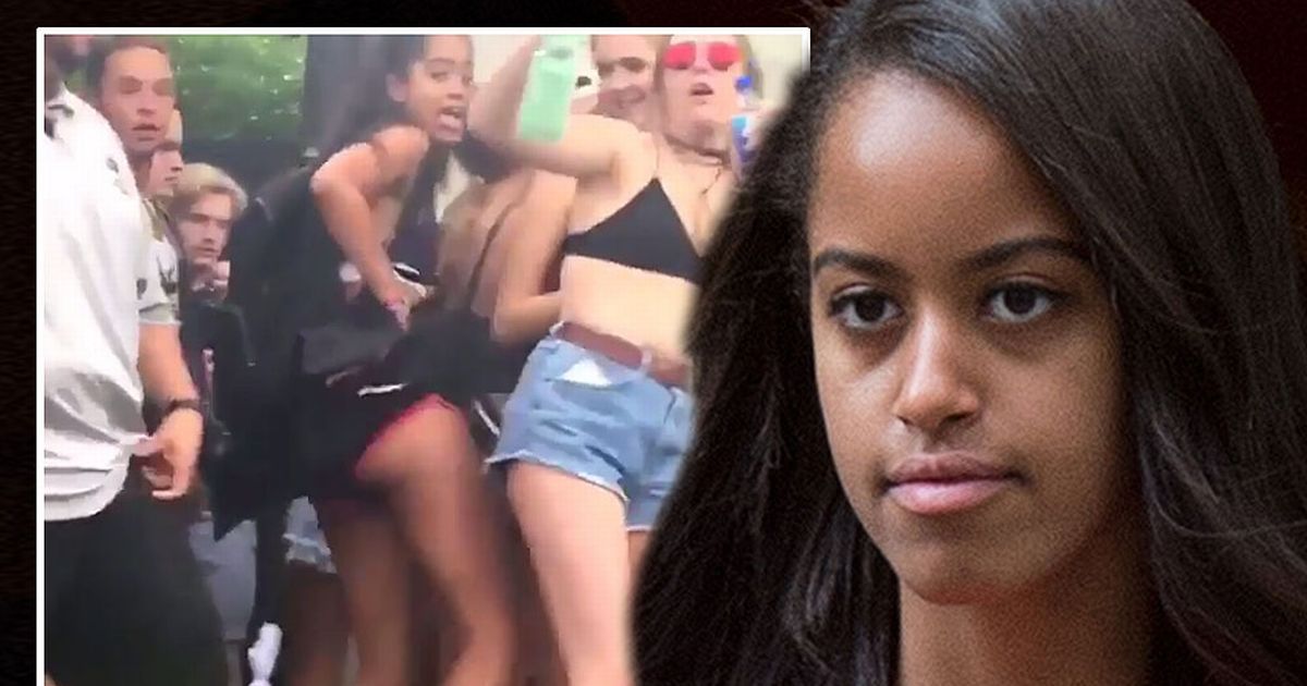 US president Barack Obama’s oldest daughter Malia was spotted having fun at...