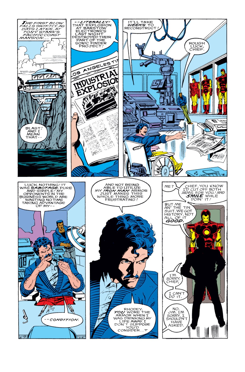 Read online Iron Man (1968) comic -  Issue #244 - 6