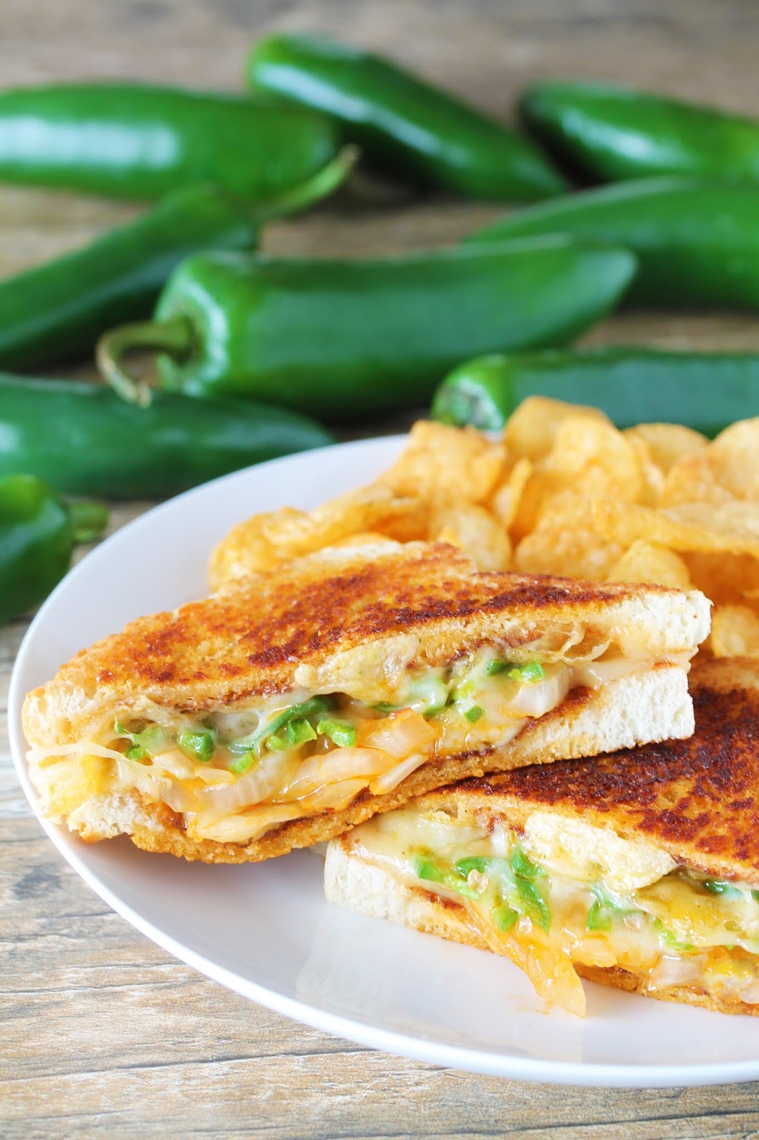 The Ultimate Spicy Grilled Cheese