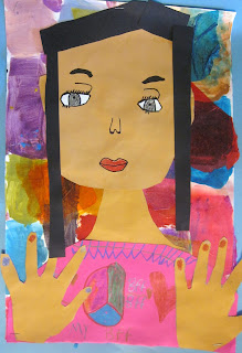 Art is Basic-- Art Teacher Blog: Self Portraits--3rd grade