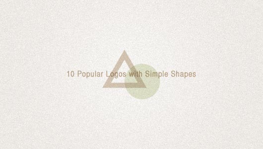 10 Popular Logos with Simple Shapes
