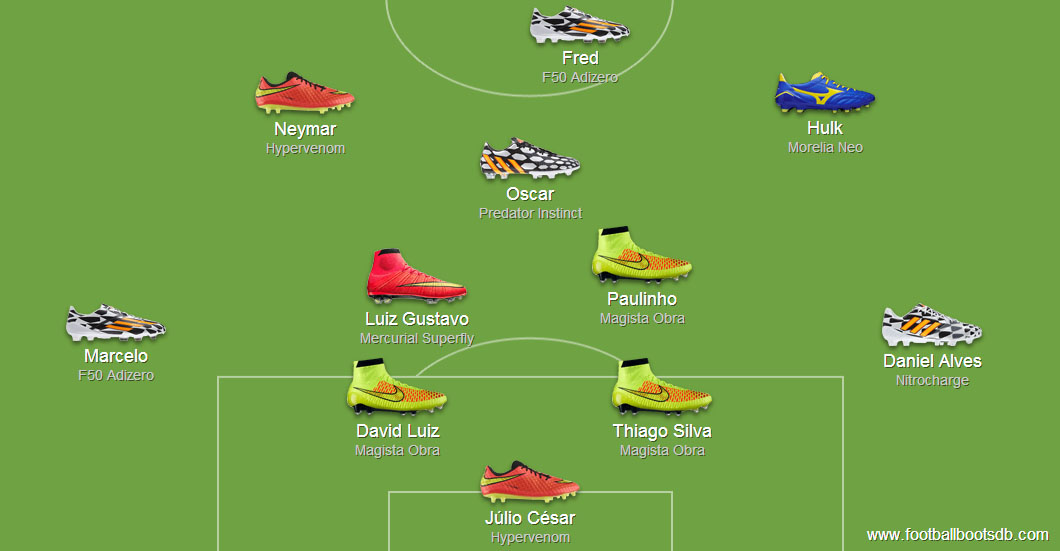 neymar 2014 world cup boots