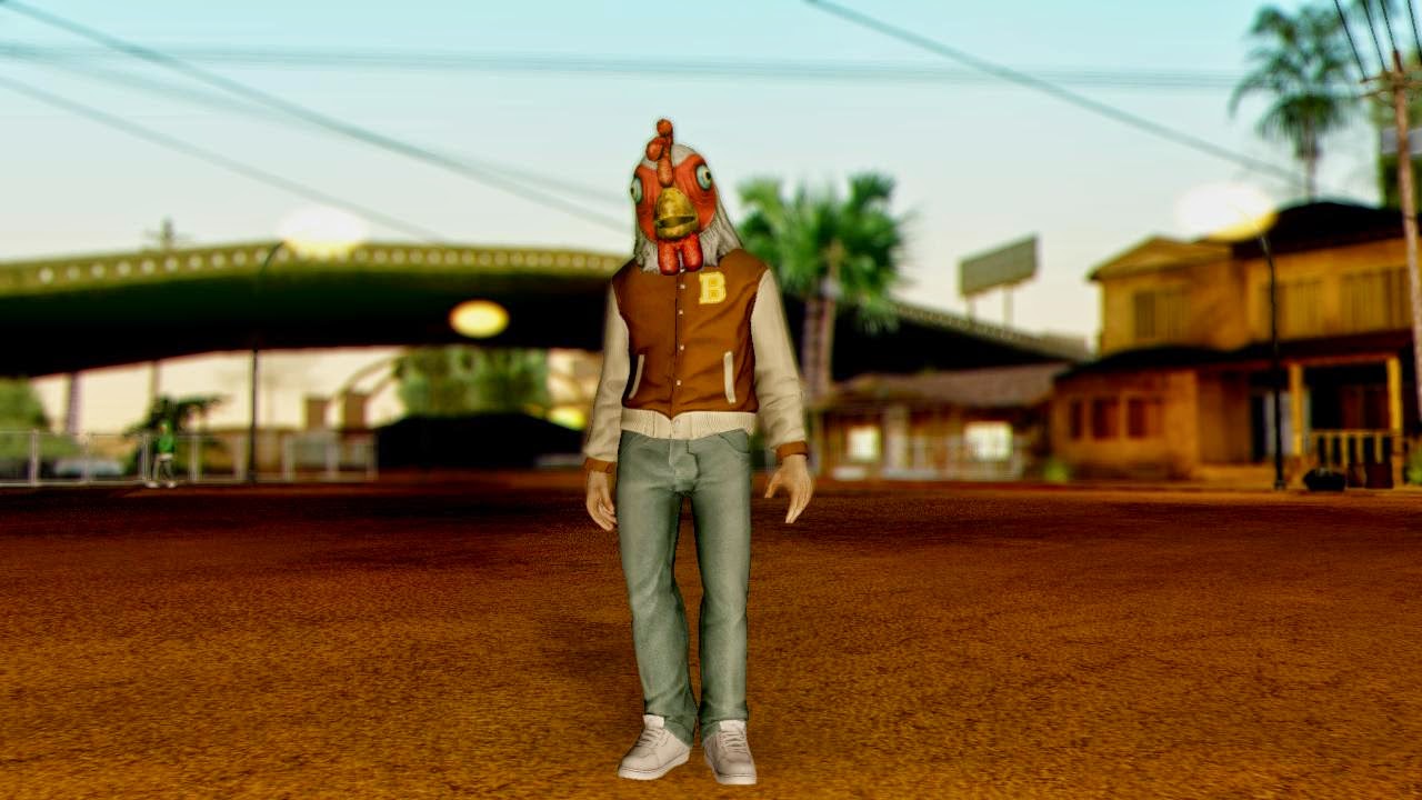Diego4Fun Zone [REL]Hotline Miami Jacket(Chicken Mask GUy)