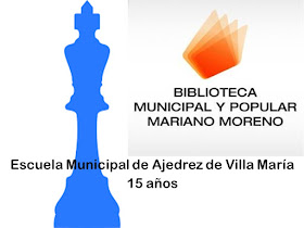  15 años de la Escuela Municipal de Ajedrez de Villa María