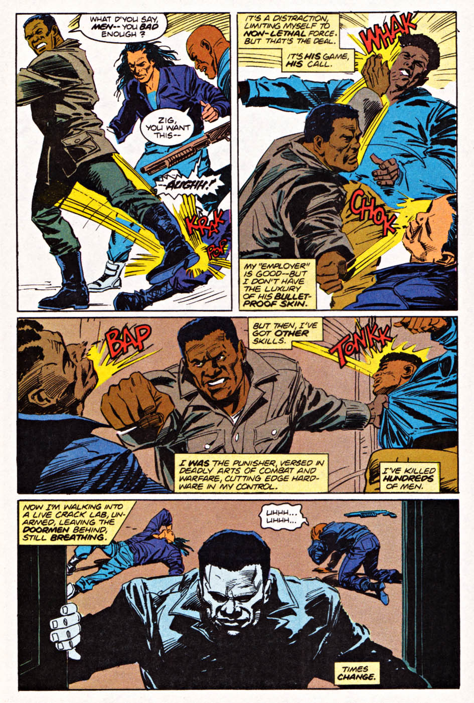 Read online The Punisher (1987) comic -  Issue #61 - Crackdown - 4