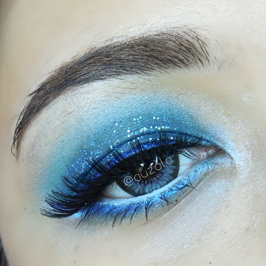 Inside Out, Sadness - Eye Makeup Inspiration