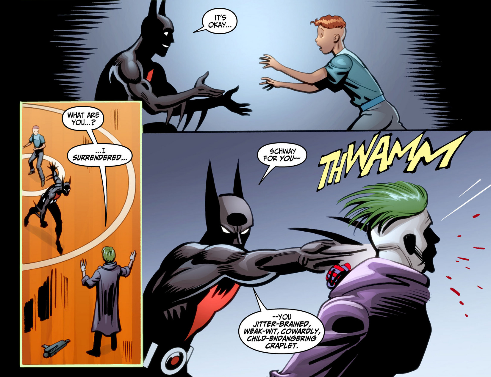 Read online Batman Beyond (2012) comic -  Issue #9 - 17