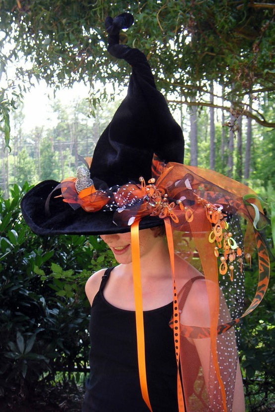 a bicycle built for two Homemade Witch Hat