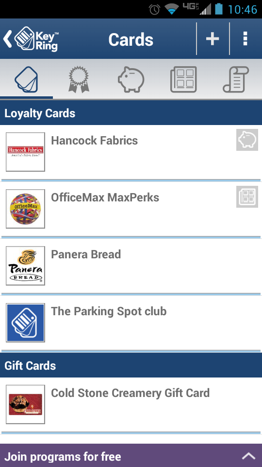 Anne vs. Home App Review Key Ring vs. mobilepocket vs. CardStar