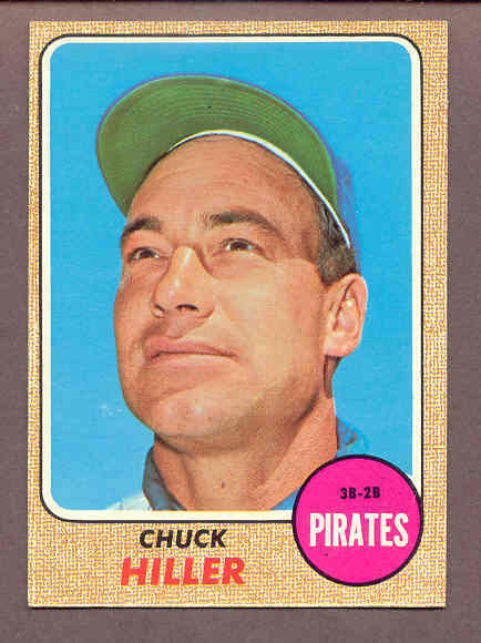 Chuck Hiller 1968 baseball card