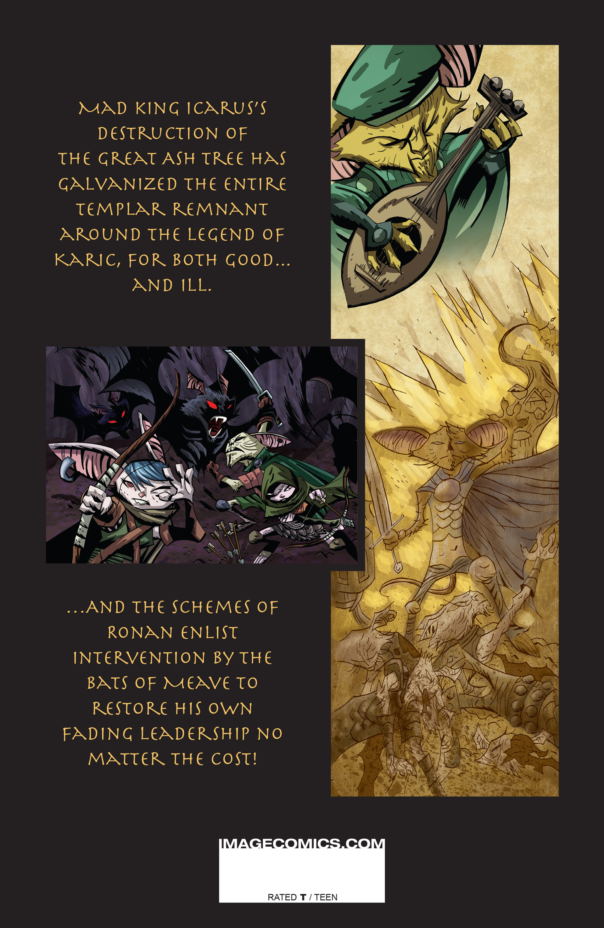 The Mice Templar Volume 4: Legend issue 9 - Page 33