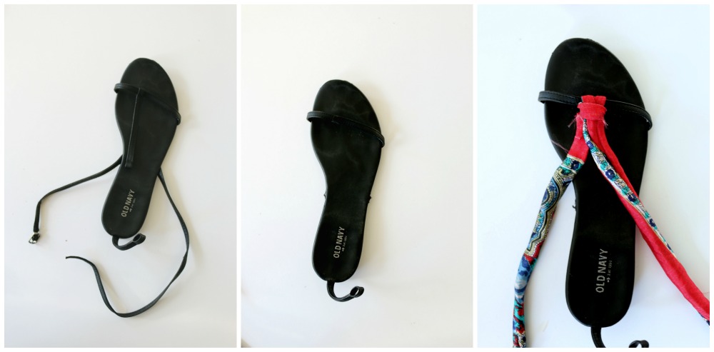 how to wear tie up sandals