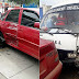 Un herido deja choque entre combi y automóvil