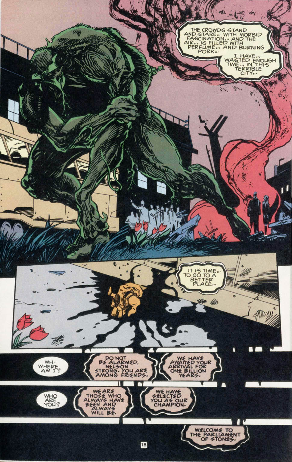 Read online Swamp Thing (1982) comic -  Issue #147 - 19