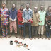 See faces of cultists, who were caught while trying to flee with charms in Ogun (Photo)