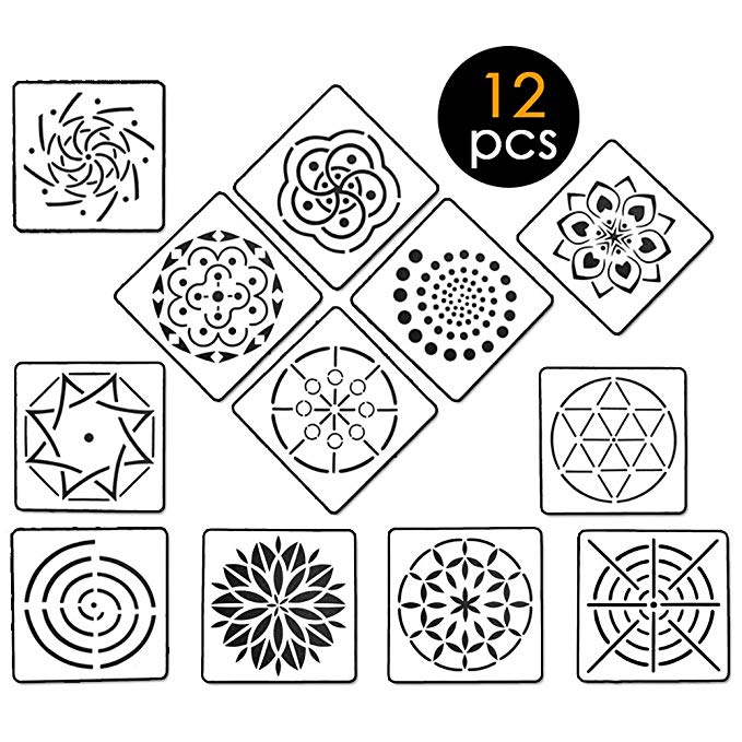 Mandala Rocks | Practice Dot Patterns for Painting and Decorating: 150  Designs to Spark Your Creativity in The Art of Stone Painting | Coloring  Book