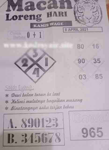 Syair Sgp 8 April 2021 - Prediksi Sgp Hari Ini - Ubertoto