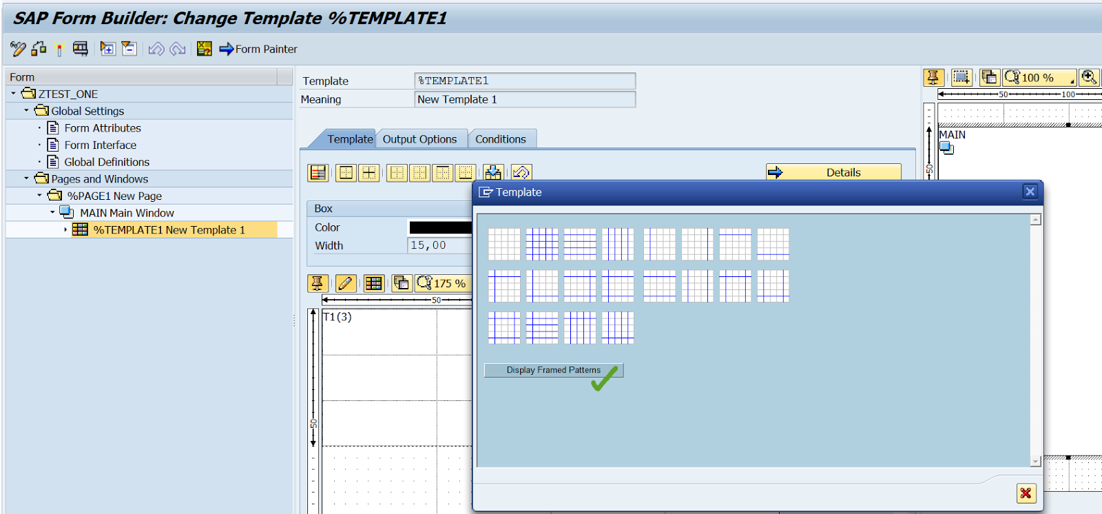 TECHSAP : 10. Smartform :Designing a template in Smartform