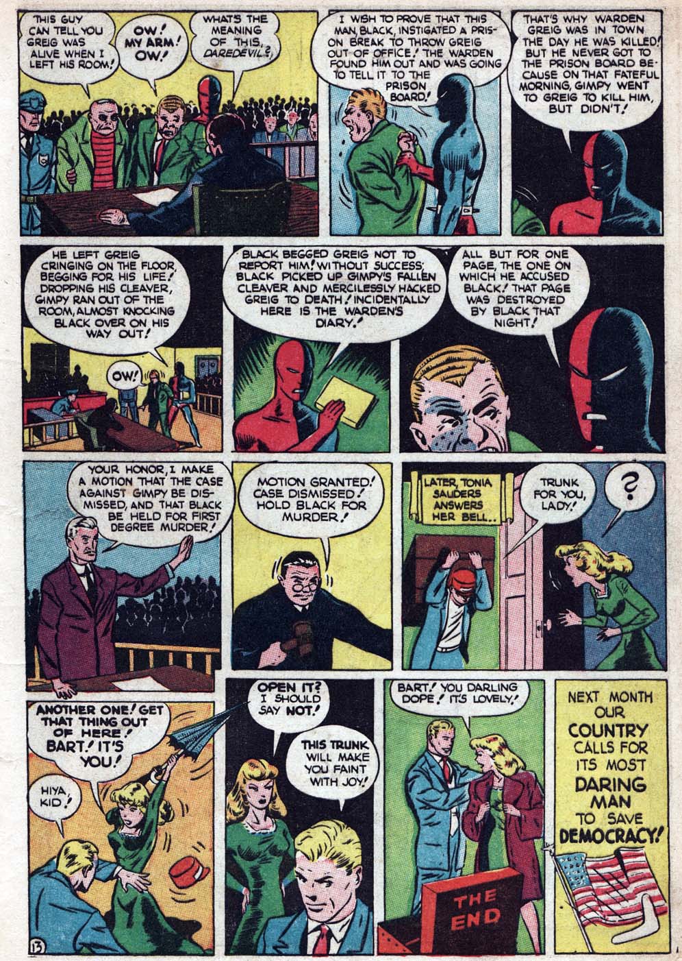 Read online Daredevil (1941) comic -  Issue #7 - 15