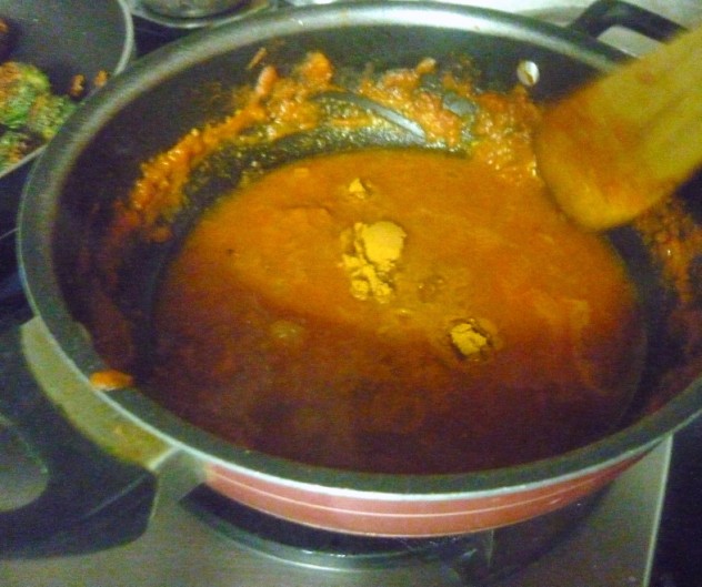 Potato Stuffed Karela Curry Aloo Stuffed Karela Subji Step by Step