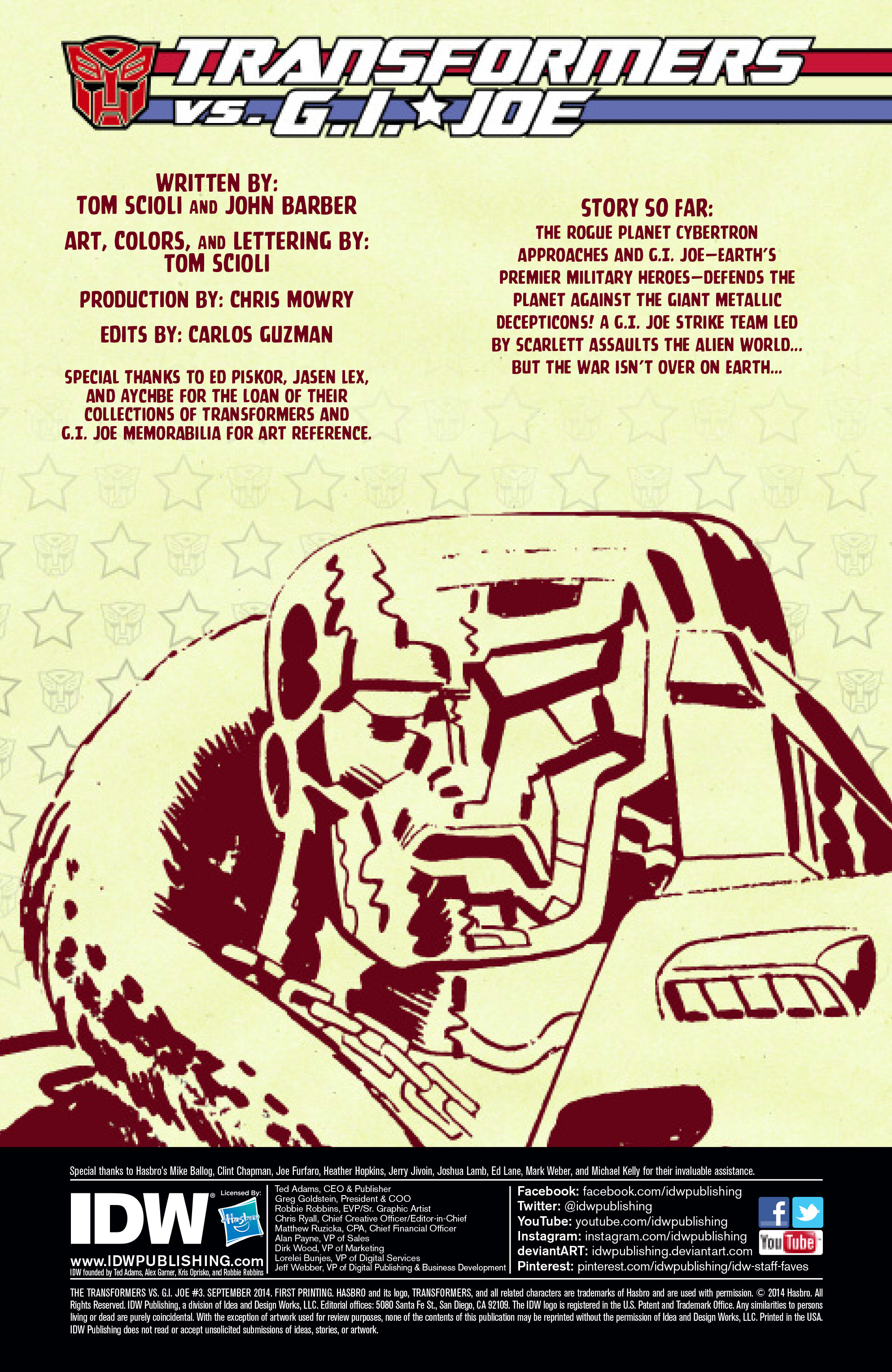 Read online The Transformers vs. G.I. Joe comic -  Issue #3 - 5